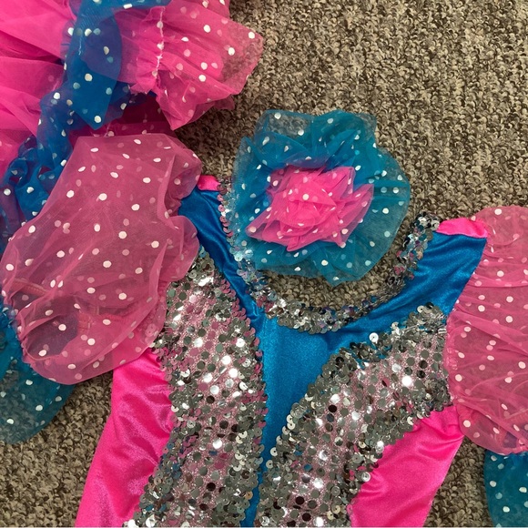EUC dance recital costume worn once. Size Small child. - Picture 8 of 16
